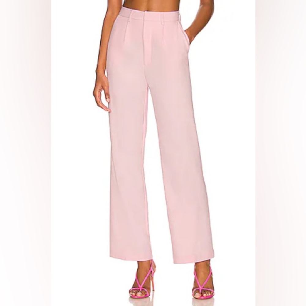 Maison Straight Leg Pant in
Soft Pink
Bardot